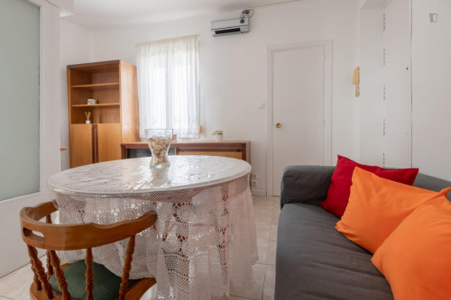 Practical 1-bedroom apartment in elegant Goya