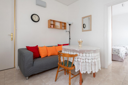 Practical 1-bedroom apartment in elegant Goya