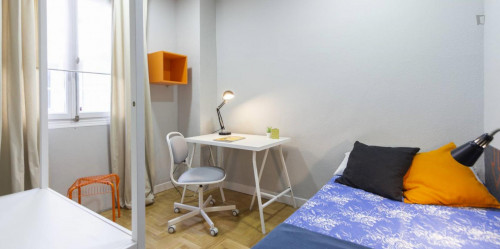  Single Bedroom In A 15-Bedroom Flat, In Gaztambide  -  Single bedroom in a 15-bedroom flat, in Gaztambide  - Gallery -  2