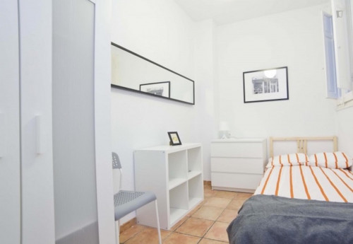  Cool Double Bedroom In A 5-Bedroom Flat, Near Instituto INTER  -  Cool double bedroom in a 5-bedroom flat, near Instituto INTER  - Gallery -  1