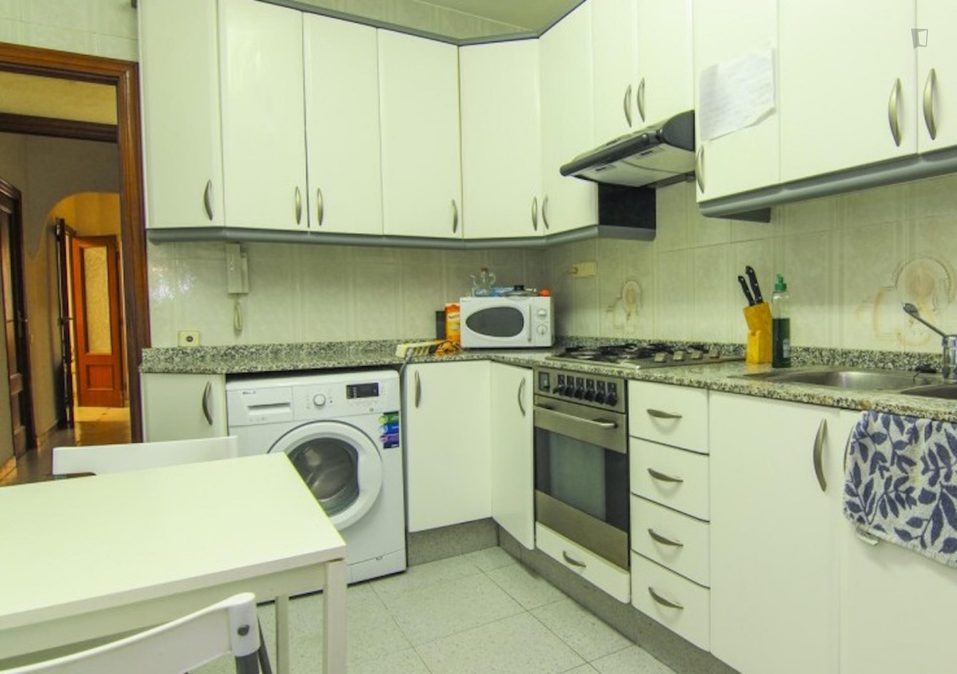 First-class double bedroom in proximity of Universidad de Valencia