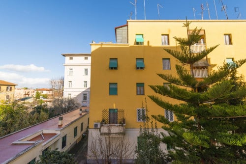 Spacious double bedroom with access to a terrace, near the Porta Furba - Quadraro metro - Gallery - 12