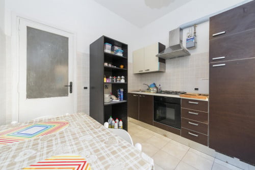 Spacious double bedroom with access to a terrace, near the Porta Furba - Quadraro metro - Gallery - 11