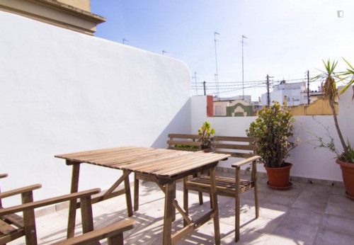 Comfy double bedroom in L'Eixample - Gallery - 5