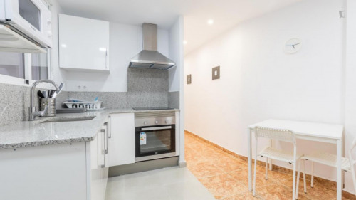 Sublime double bedroom in a student flat, in the Poblats Marítims district