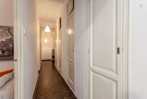 Sublime double bedroom in a student flat, in central La Roqueta  - Gallery -  5