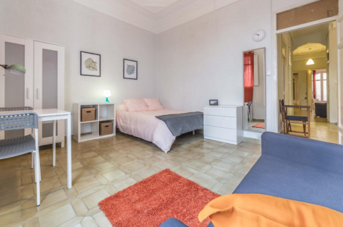 Friendly double bedroom in a 5-bedroom apartment, in the L’eixample