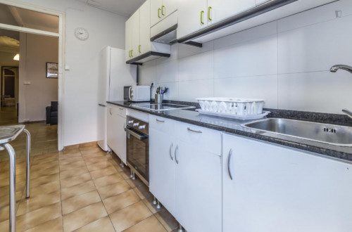 Friendly double bedroom in a 5-bedroom apartment, in the L’eixample - Gallery - 11