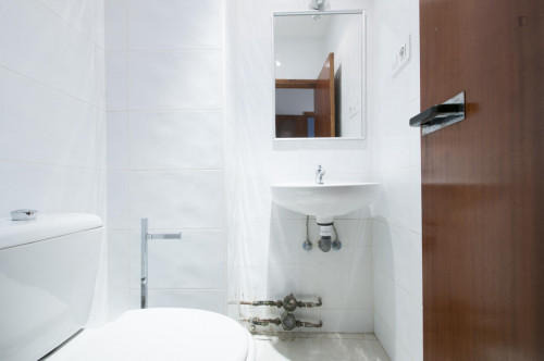 Nice single bedroom in a 3-bedroom flat near Parque del Retiro