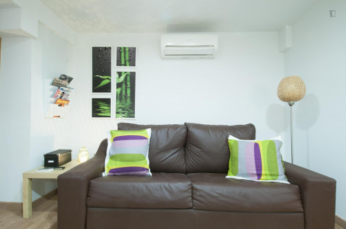 Spotless 1-bedroom apartment next to Plaza del Angel