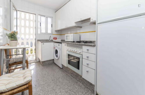 Tasteful single bedroom near Universitat de Valencia
