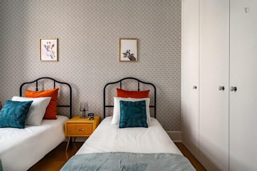 Cool 2-bedroom apartment near Praça do Comércio