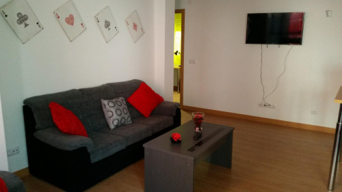 Single bedroom in a 3-bedroom apartment near Delicias metro station