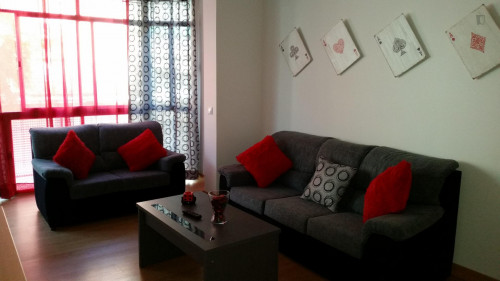 Single bedroom in a 3-bedroom apartment near Delicias metro station