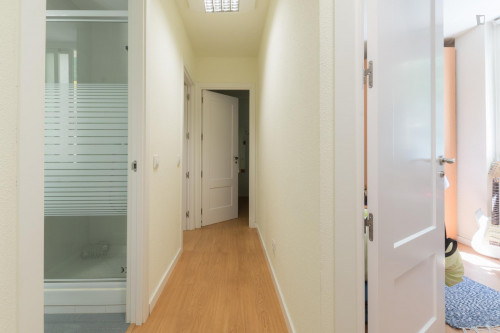 Cosy single bedroom in a 5-bedroom apartment near the Universidad Politécnica de Madrid