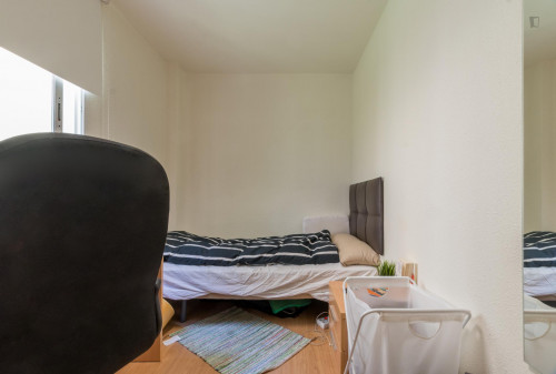  Cosy Single Bedroom In A 5-Bedroom Apartment Near The Universidad Politécnica De Madrid  -  Cosy single bedroom in a 5-bedroom apartment near the Universidad Politécnica de Madrid  - Gallery -  1