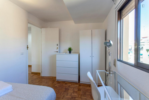 Modern and bright double bedroom in hip L'Amistat - Gallery - 19