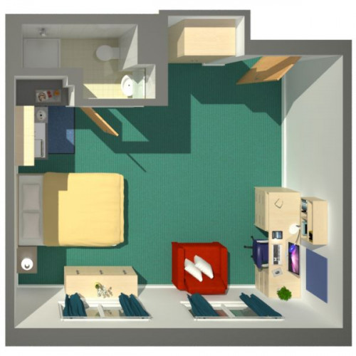  Studio  -  Okeford House  - Gallery -  1