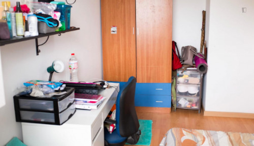 Bright Double Bedroom In A 3-Bedroom Apartment Near Trinitat Nova Metro Station - 1
