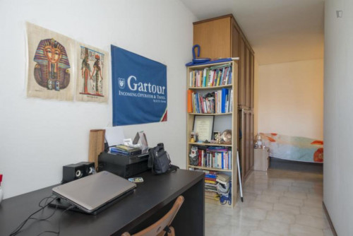  Double Bedroom In A 5-Bedroom Apartment Near Roma Trastevere Railway Station  -  Double bedroom in a 4-bedroom apartment near Roma Trastevere Railway Station  - Gallery -  3
