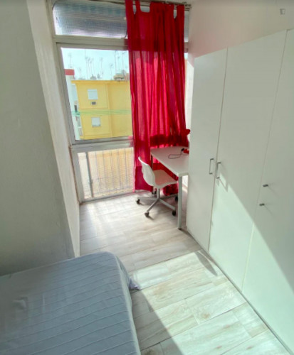  Deluxe Sunny Room Near Center With Integrated Terrace, AC, Double Bed, WIFI, TV  -  Deluxe sunny room near center with integrated terrace, AC, double bed, WIFI, TV  - Gallery -  2
