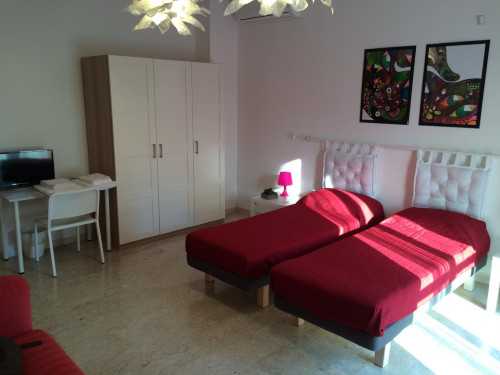  Lovely Twin Bedroom Close To Parco Nord Milano  -  Lovely twin bedroom close to Parco Nord Milano  - Gallery -  1