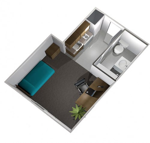 Illini Tower, UIUC Housing - Gallery - 10
