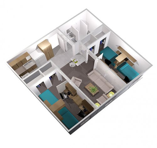 Illini Tower, UIUC Housing - Gallery - 12