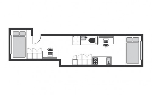  One-Bedroom Apartment  -  The Stay Club Camden  - Gallery -  3