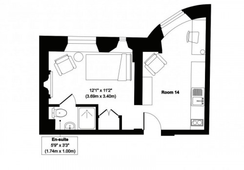 Platinum 1 Bed Apartment - 6