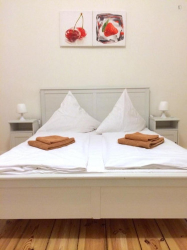 Double Bedroom In A 3-Bedroom Apartment Near Elise-Tilse Park - 1