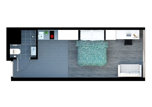 Superior Studio Apartment (NRAS) - 3