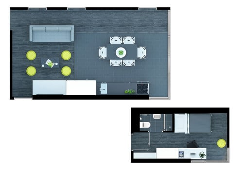 Single Bedroom – 6 Share Apt (NRAS) - 4