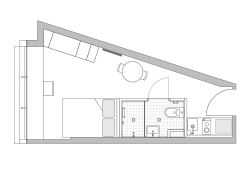  Standard Studio Apartment  -  Iglu Chatswood  - Gallery -  2