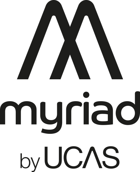 Myriad By UCAS Logo