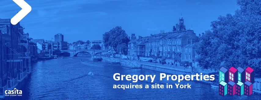 Gregory Properties acquires a site in York for a new PBSA