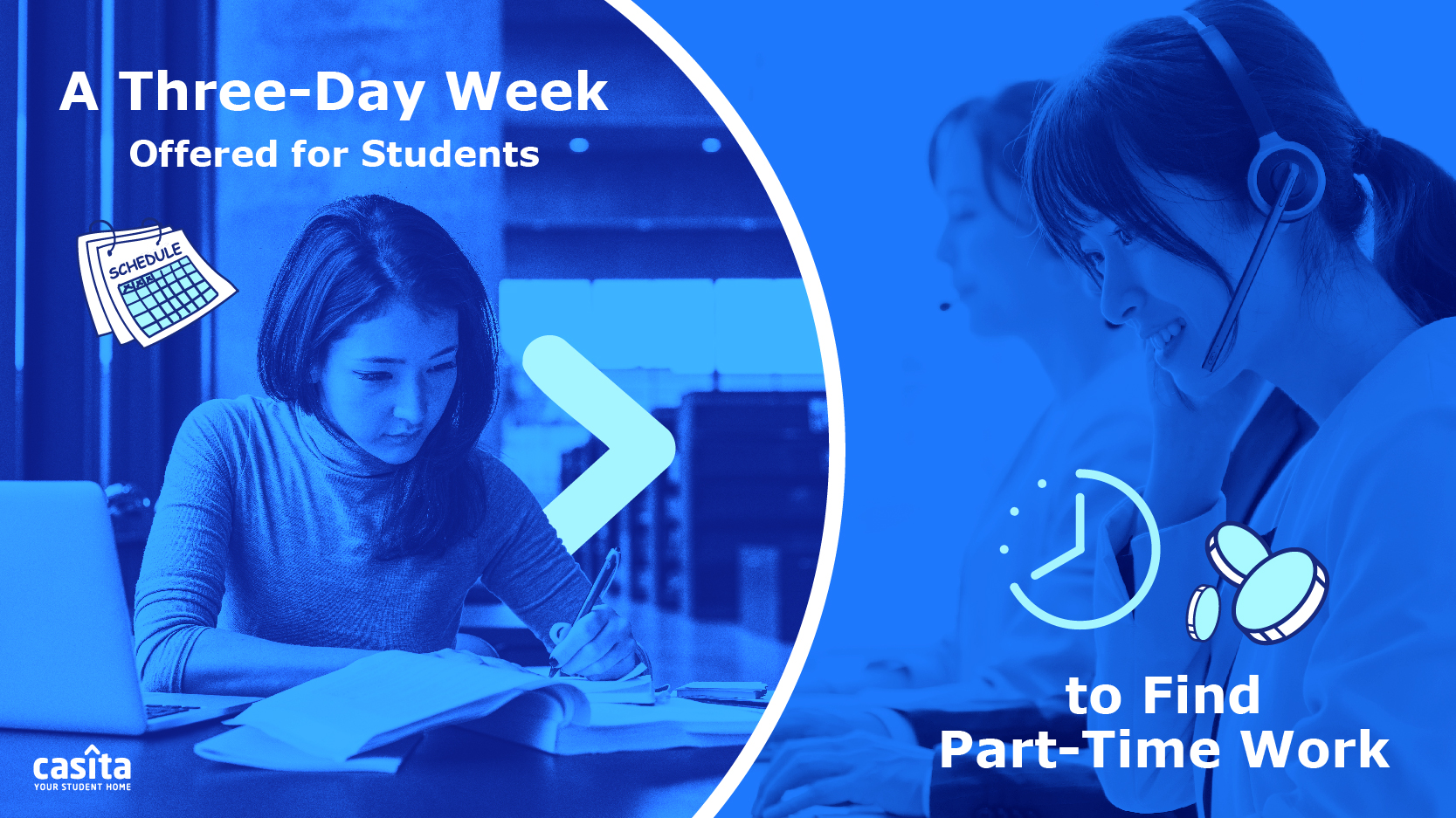 A Three-Day Week Offered for Students to Find Part-Time Work