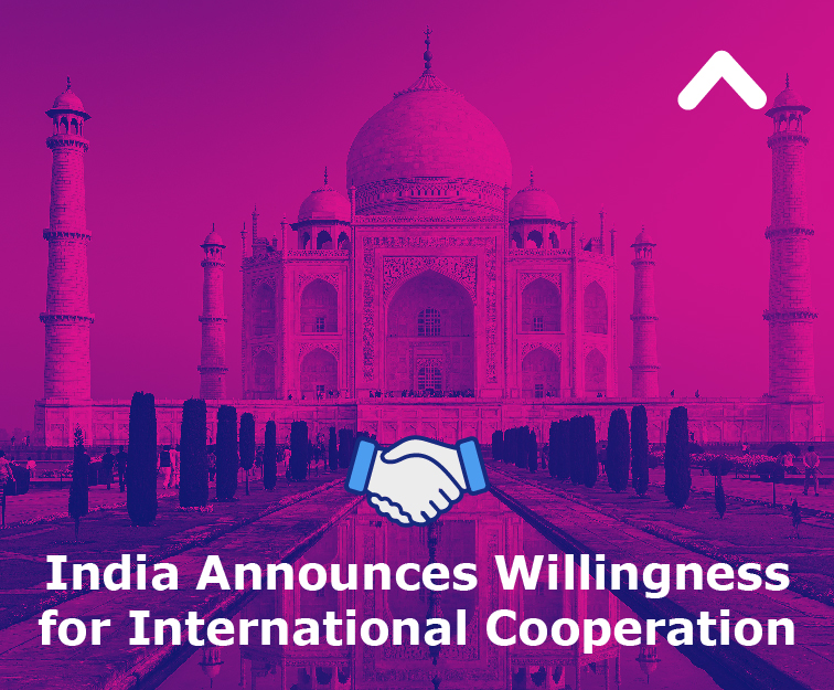 India Announces Willingness for International Cooperation