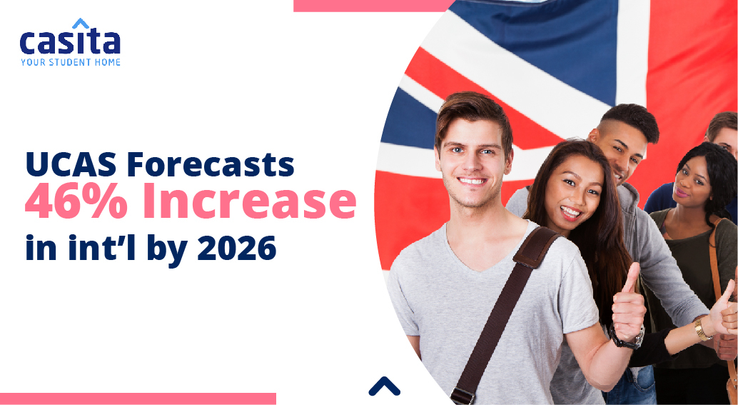 UCAS Forecasts 46% Increase in int’l by 2026