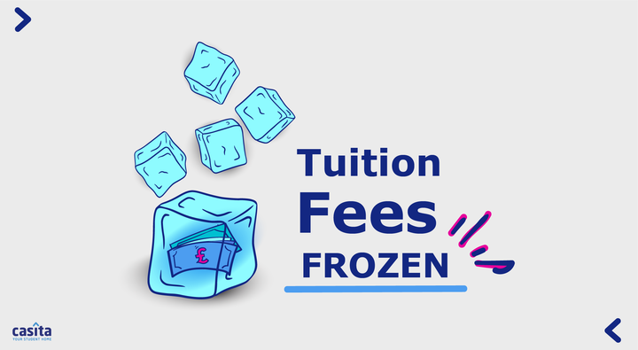 University Fees in England Will Be Frozen.